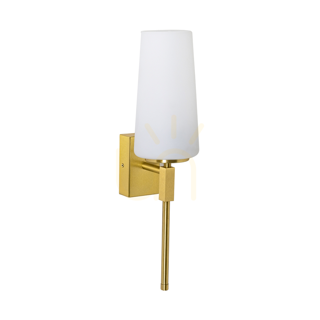 Förhandsvisning Vägglampa VINCENZA 1245 Mässing 1xLED Vägglampa VINCENZA 1245 Mässing 1xLED