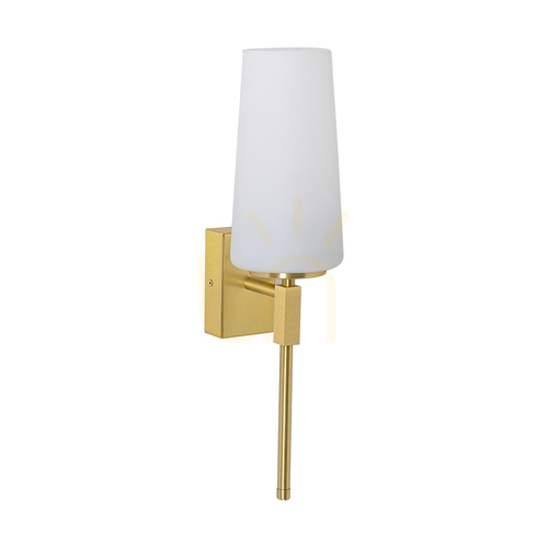 Kontrollera Vägglampa VINCENZA 1245 Mässing 1xLED