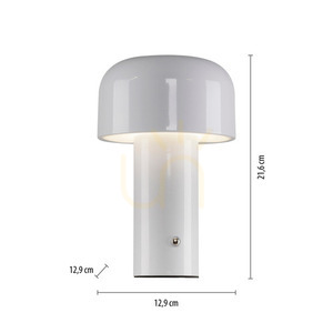 AGNES Bordslampa 19190-16 Vit 1xLED small 8