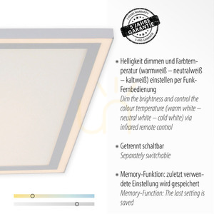 Plafond EDGING 14855-16 Vit 1xLED 3 Plafond EDGING 14855-16 Vit 1xLED small 3
