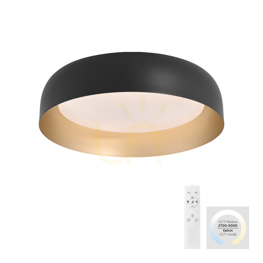 Utsikt Plafond OSKO 14215-18 Svart 1xLED Plafond OSKO 14215-18 Svart 1xLED