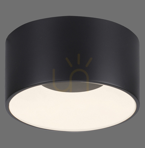 Kontrollera TANIKA Plafond 14325-18 Svart 1xLED