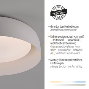 Plafond OSKO 14215-16 Vit 1xLED small 4