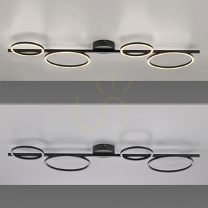 Zuma Line MINI RITUS 14211-18 svart LED-taklampa, 4 ljuspunkter small 13