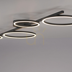Zuma Line MINI RITUS 14211-18 svart LED-taklampa, 4 ljuspunkter small 9