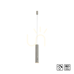 ATTACH Pendellampa 18281-40 Grå 1xLED small 1