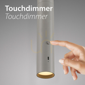 ATTACH Pendellampa 18281-40 Grå 1xLED small 6