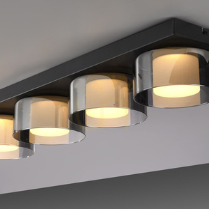 Plafond RIKA 6164-18 Svart 4xLED small 9