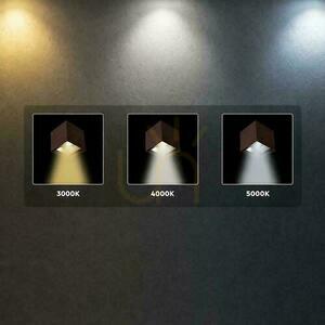V-TAC VT-409CCT solvägglampa för utomhusbruk i corten LED 3 W IP65 med rörelsesensor small 11