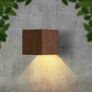 V-TAC VT-409CCT solvägglampa för utomhusbruk i corten LED 3 W IP65 med rörelsesensor small 4