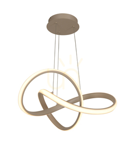 Aviano BANDOL LED-pendellampa 6064-113S, kashmirbeige, 56 cm small 2