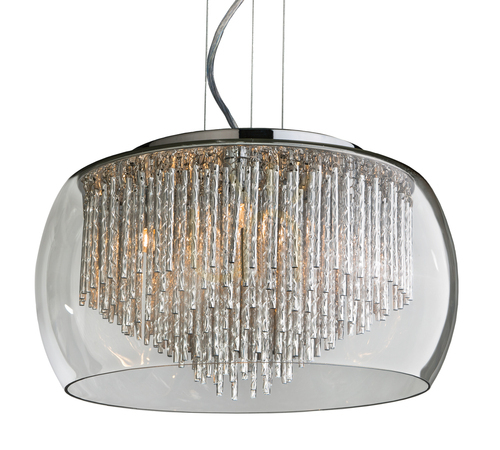 Kontrollera Azzardo REGO 50 Taklampa Transparent