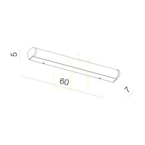 Azzardo PETRA 60 4000 Vägglampa krom small 2
