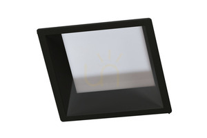 Azzardo AIDA SQUARE 16W 3000K Downlight Svart. small 5