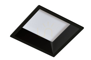 Azzardo AIDA SQUARE 16W 3000K Downlight Svart. small 0