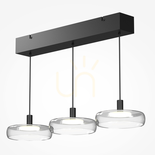 Kontrollera Maytoni Float LED-pendellampa MOD498PL-L25BK svart, 25 W, 3000 K