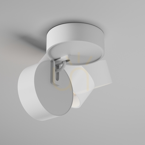 Kontrollera Utanpåliggande spotlight Maytoni LENS C220CL-12W3K-W vit LED 12W 3000K