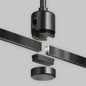 Långt takfäste 700 mm med rak strömanslutning Maytoni Flarity TRA159C-IPC1-B small 3