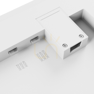 Plafond NYMPHEA FUSION 20 W/30 W/40W CCT 230V 120 St IP44 330 X330 X53mm Vit Fyrkant small 5