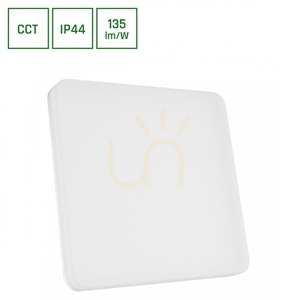 Plafond NYMPHEA FUSION 20 W/30 W/40W CCT 230V 120 St IP44 330 X330 X53mm Vit Fyrkant small 0