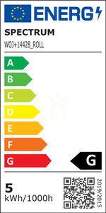 LED-remsa 2835 12V 120 9,6 W/M 730lm/M NW 8mm IP54 2 år 20m rulle small 2