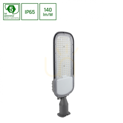 Kontrollera LED-strålkastare STREETOS 2 Street 100W NW 230V 145/75st IP65 Ik09 555x172x114mm Grå 5 års garanti.