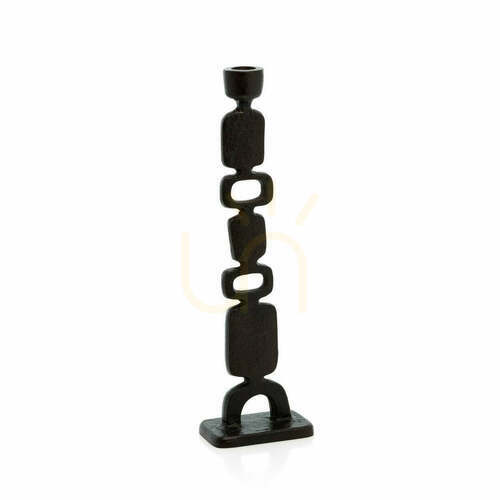 Kontrollera Ljusstake Totemo svart L