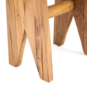 Pall Bazar Bizar Siku i återvunnen teak, natur, 40x25x45 cm small 7