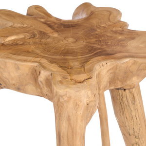 Sidobord Rooty naturell 45x45x45 cm small 6