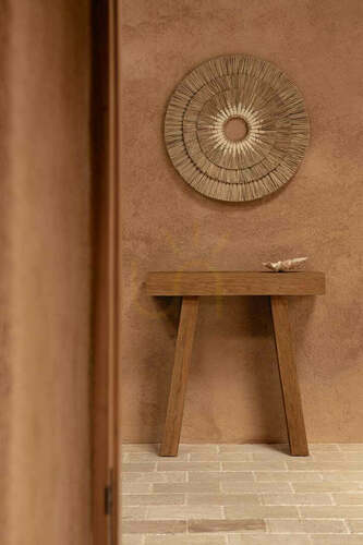 Kontrollera Bazar Bizar The Stance konsolbord i teak, natur, 86 cm