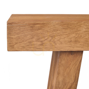 Bazar Bizar The Stance konsolbord i teak, natur, 86 cm small 9