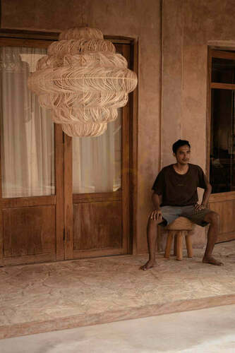 Kontrollera Pendant Light Aurora Oversized Collection Naturale XL