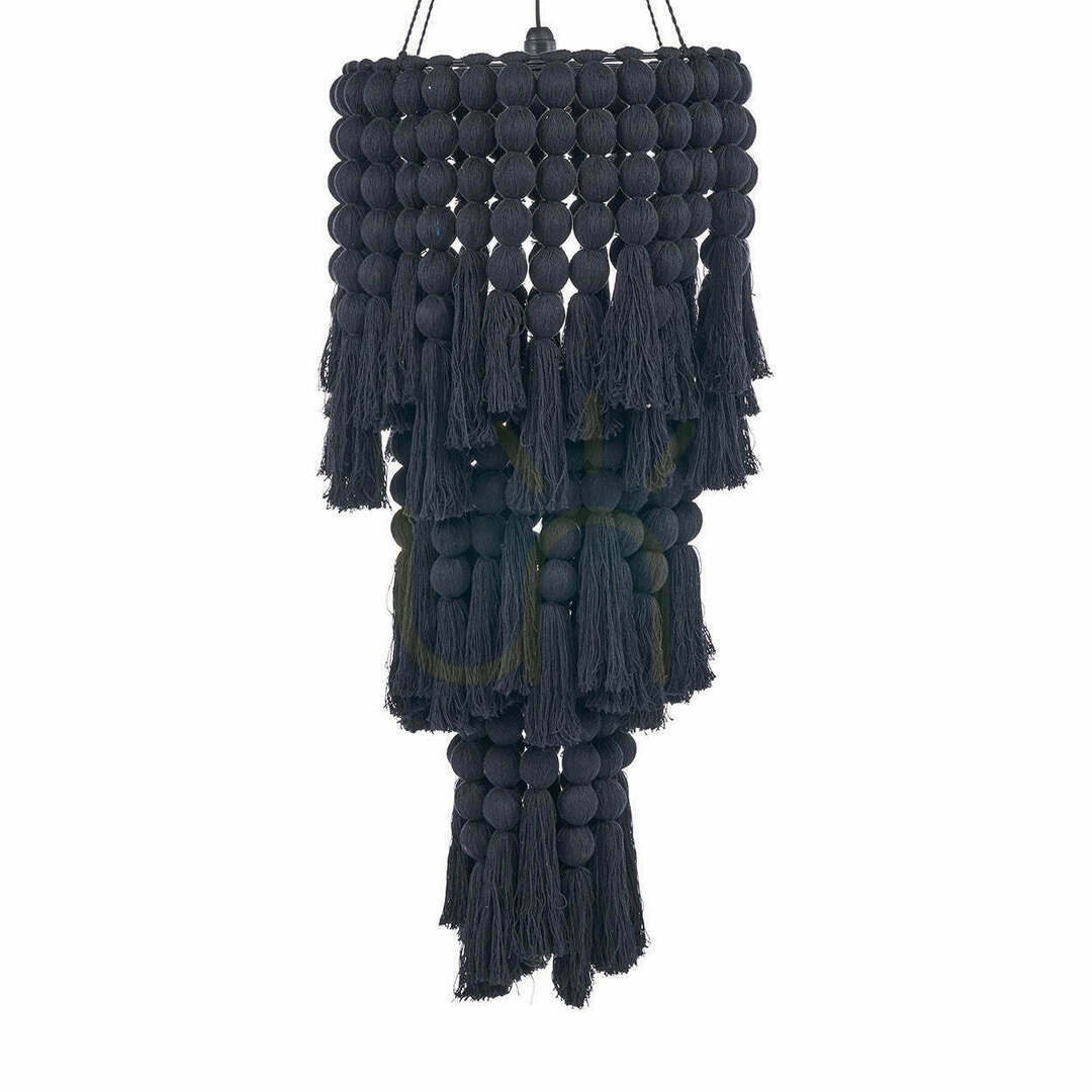 Ljuskrona i bomull svart XL Oversized Collection