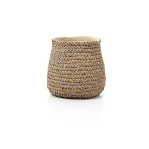 Krukor The Fake flätad planteringslåda natur L Planters small 2