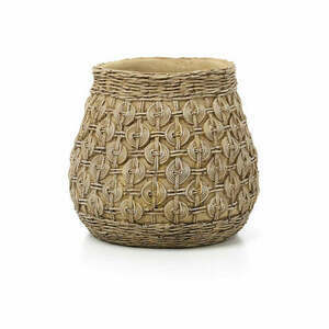 Handgjord betongkruka The Knot Planters XL 28,3 cm small 0