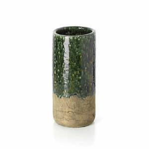 Stengodsvas BAZAR BIZAR Moss Cylinder L, grön och beige, 38 cm small 1
