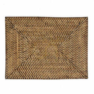 Bordstablett Colonial Collection rektangulär naturbrun 40x30 cm small 1