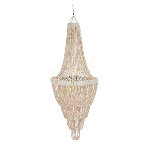 Ljuskrona Bazar Bizar The Ocean Tower Shell Natural L snäckskal E27 40×40×85 cm BABL035N-L small 3