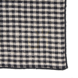 Servett Naturell Svart 45x45 Table Linen small 3