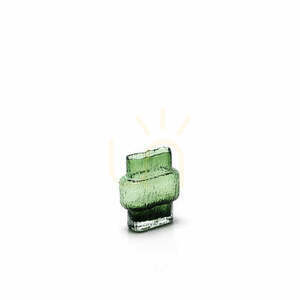 Grön glasvas Bazar Bizar Vintage Vert S, 15,5 cm small 1