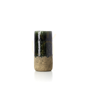 Cylindervas betonggrön M 13,5x29,5 cm small 3