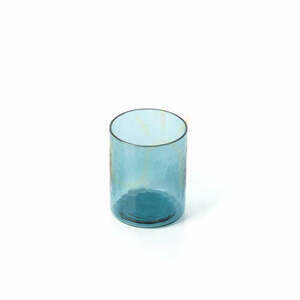 Blå hamrad tumbler 8 cm small 1