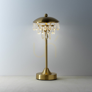 LED-bordslampa Bazar Bizar Chandelette CNCL001, mässingsfärgad, 33,5 cm small 6