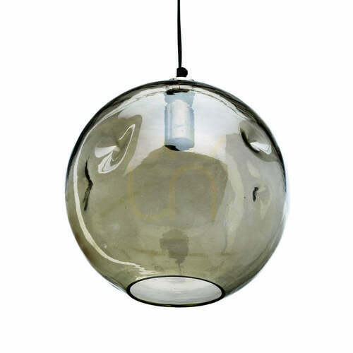 Kontrollera Pendellampa Bubbella ljusgrön handgjord 29 cm