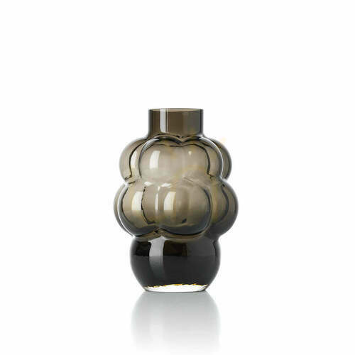 Kontrollera Vas Grape Glass Collection mörkgrå M