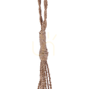 Dekorativ snäcktofs The Conch Shell Tassel, natur, 45 cm – handgjord small 2