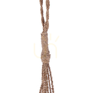Dekorativ snäcktofs The Conch Shell Tassel, natur, 45 cm – handgjord small 7