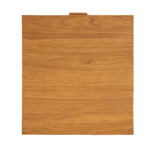 Bazar Bizar Harmony nattduksbord, teak och rotting, natur, 51 × 48 × 48 cm small 9