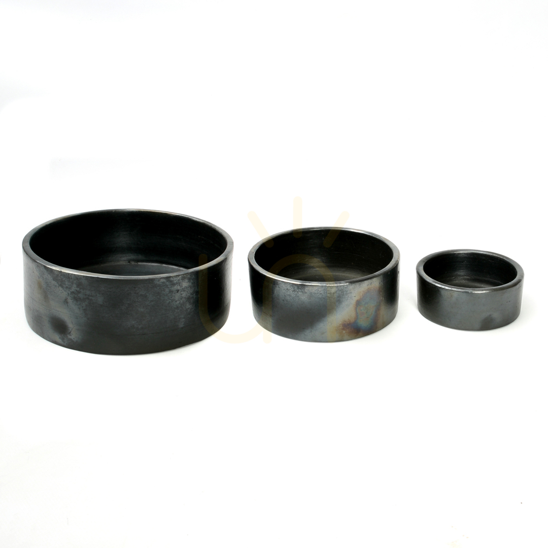 Display Tallrik Burned Collection Svart M 15x15 cm Tallrik Burned Collection Svart M 15x15 cm