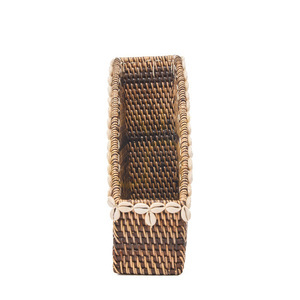 Shell Edge dokumentorganisatör Bazar Bizar, naturbrun, 27 × 30 × 12 cm small 6